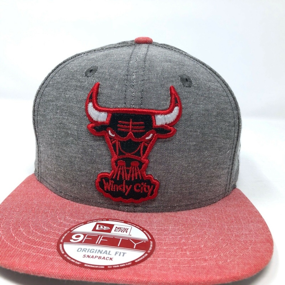 Chicago Bulls New Era 9FIFTY Snapback Hat - Picture 2 of 7